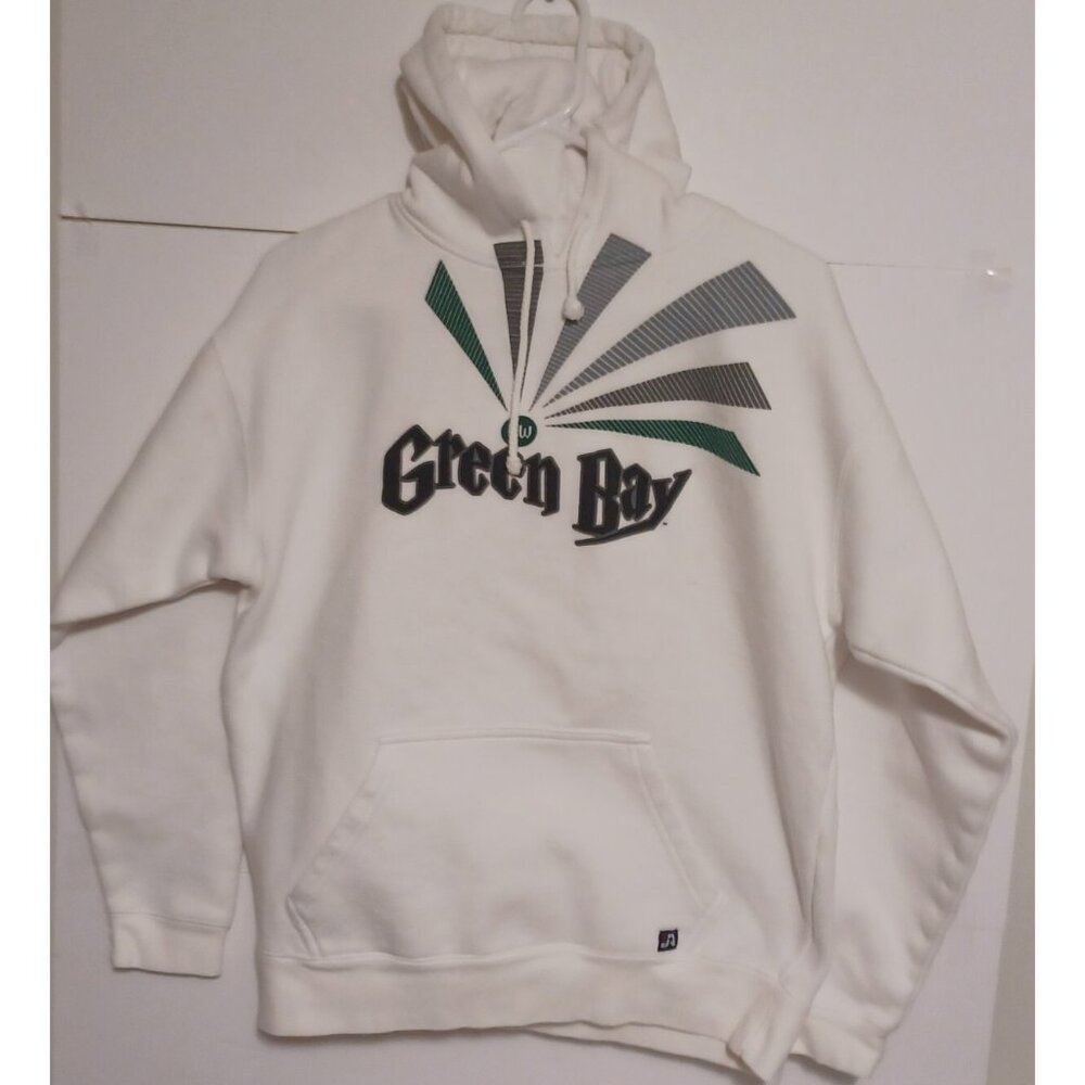 Vintage UW Green Bay  Mens Size Medium White Sweatshirt J-America Sportswear